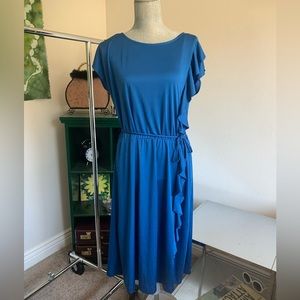 RARE Good News 70s Blue dress like new condition